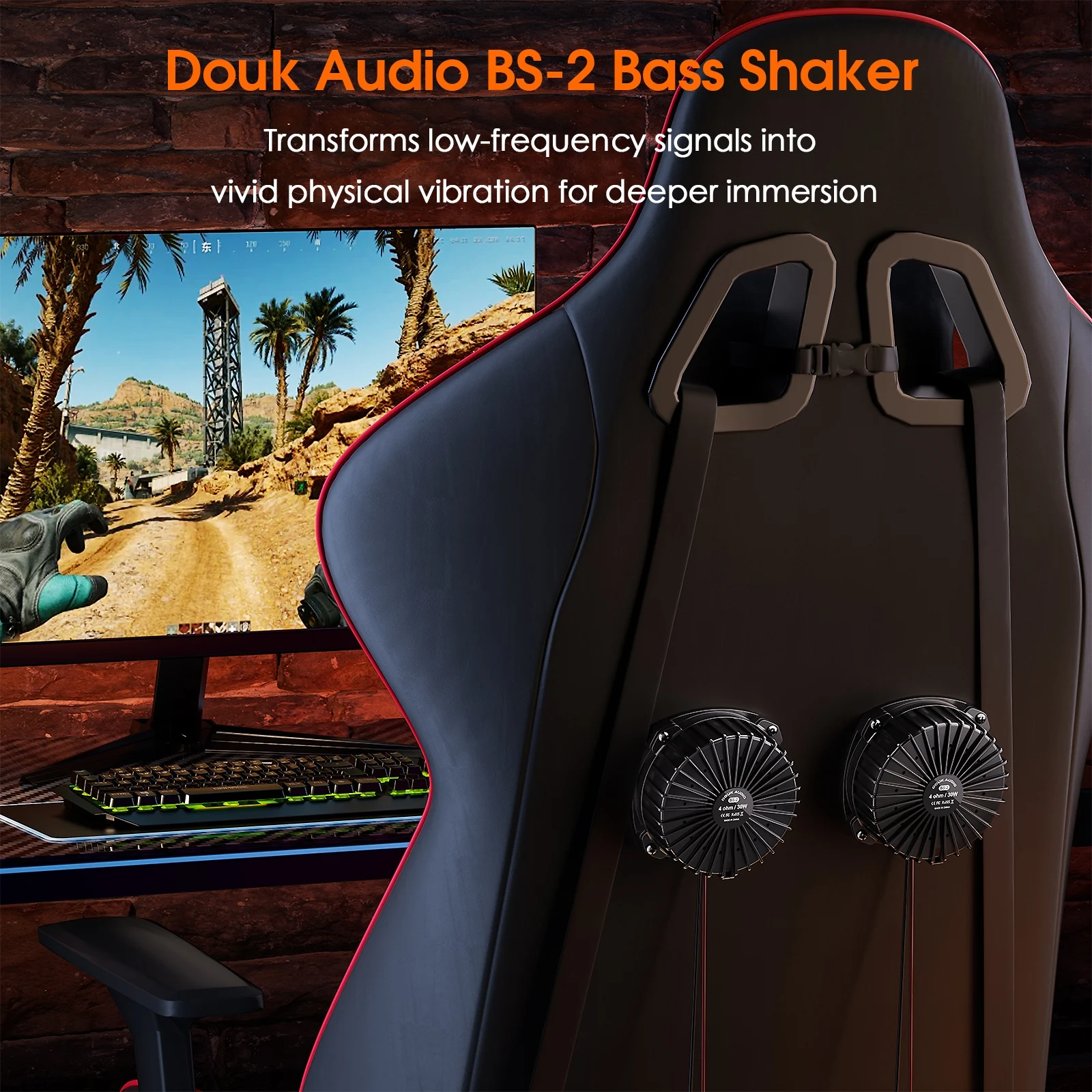 دووك أوديو BS-2 30 واط 4 أوم ب - مراجعة Home Cinema Chairs وسعره