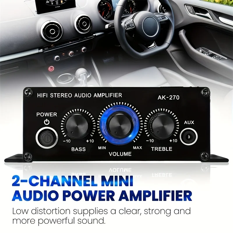 مكبر صوت صغير AK-270 بقوة 400  - مراجعة Audio Home Cinema وسعره